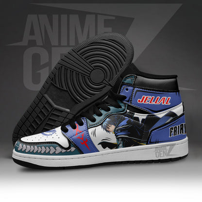 JD Sneakers Fairy Tail Jellal Custom Anime Shoes