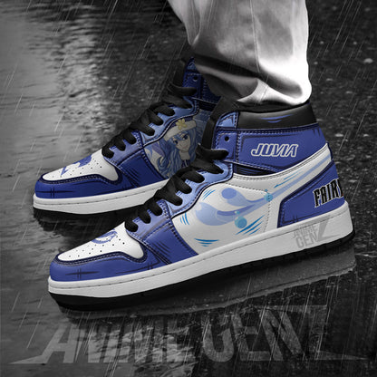 JD Sneakers Fairy Tail Juvia Custom Anime Shoes