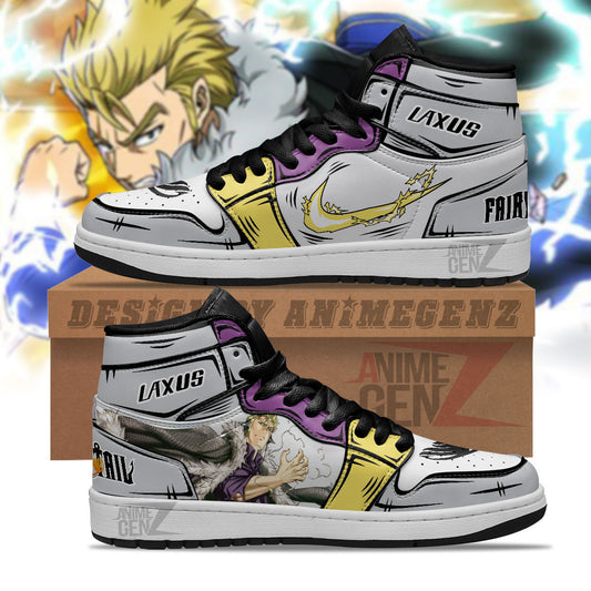JD Sneakers Fairy Tail Laxus Custom Anime Shoes