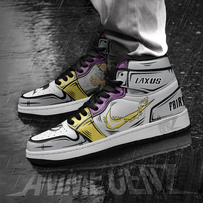 JD Sneakers Fairy Tail Laxus Custom Anime Shoes