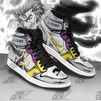 JD Sneakers Fairy Tail Laxus Custom Anime Shoes
