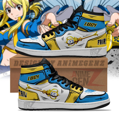 JD Sneakers Fairy Tail Lucy Heartfilia Custom Anime Shoes