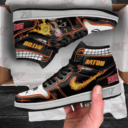 JD Sneakers Fairy Tail Natsu Dragneel Custom Anime Shoes