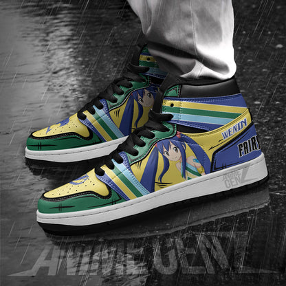 JD Sneakers Fairy Tail Wendy Custom Anime Shoes