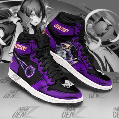 JD Sneakers Fairy Tail Zeref Dragneel Custom Anime Shoes