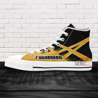 Haikyuu Fukurodani High Top Shoes Custom Anime Shoes