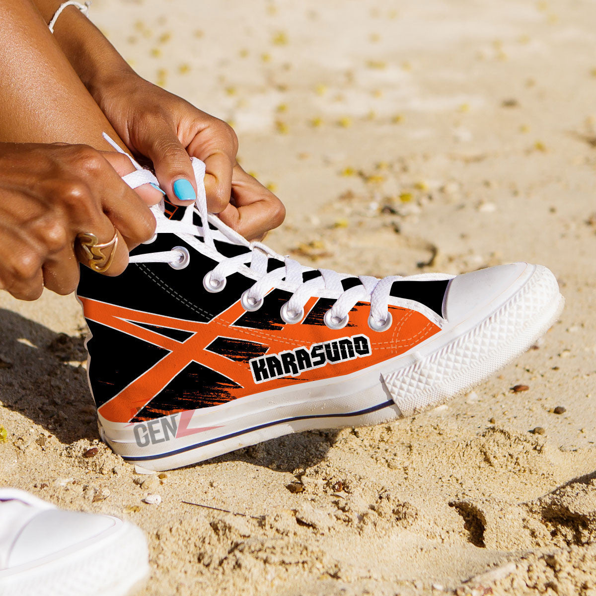 Haikyuu Karasuno High Top Shoes Custom Anime Shoes