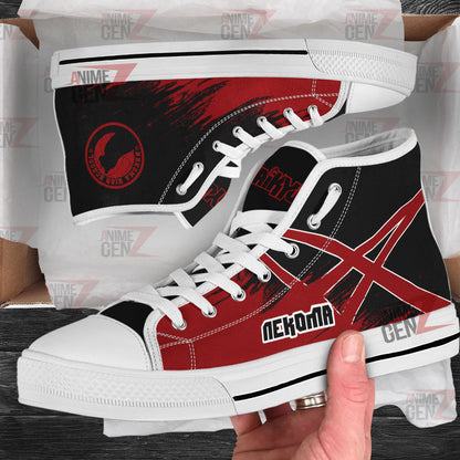 Haikyuu Nekoma High Top Shoes Custom Anime Shoes