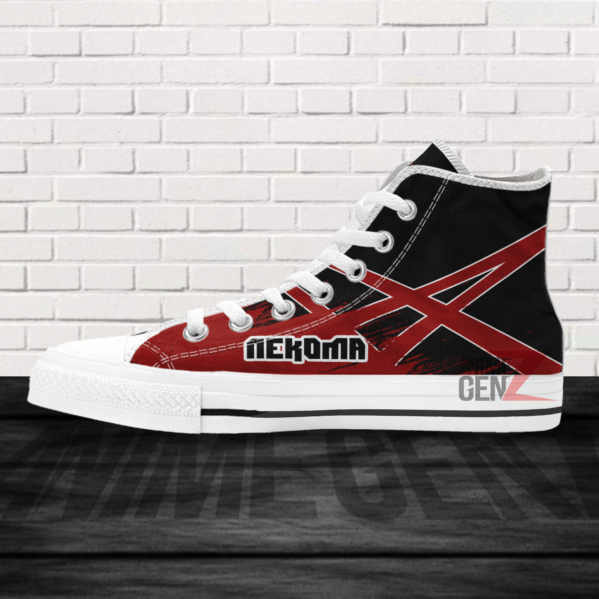 Haikyuu Nekoma High Top Shoes Custom Anime Shoes