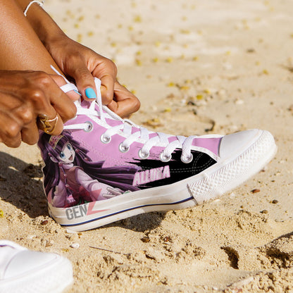 Hunter x Hunter Alluka Zoldyck High Top Shoes Custom Anime Shoes