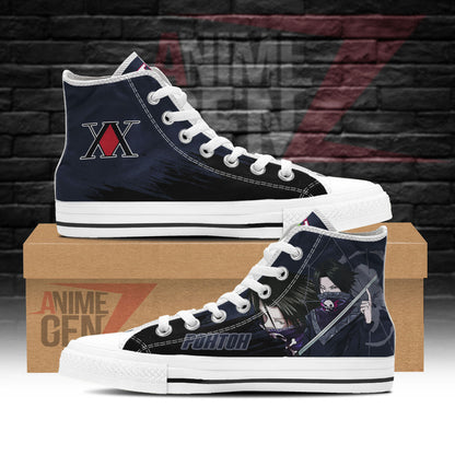 Hunter x Hunter Feitan Pohtoh High Top Shoes Custom Anime Shoes