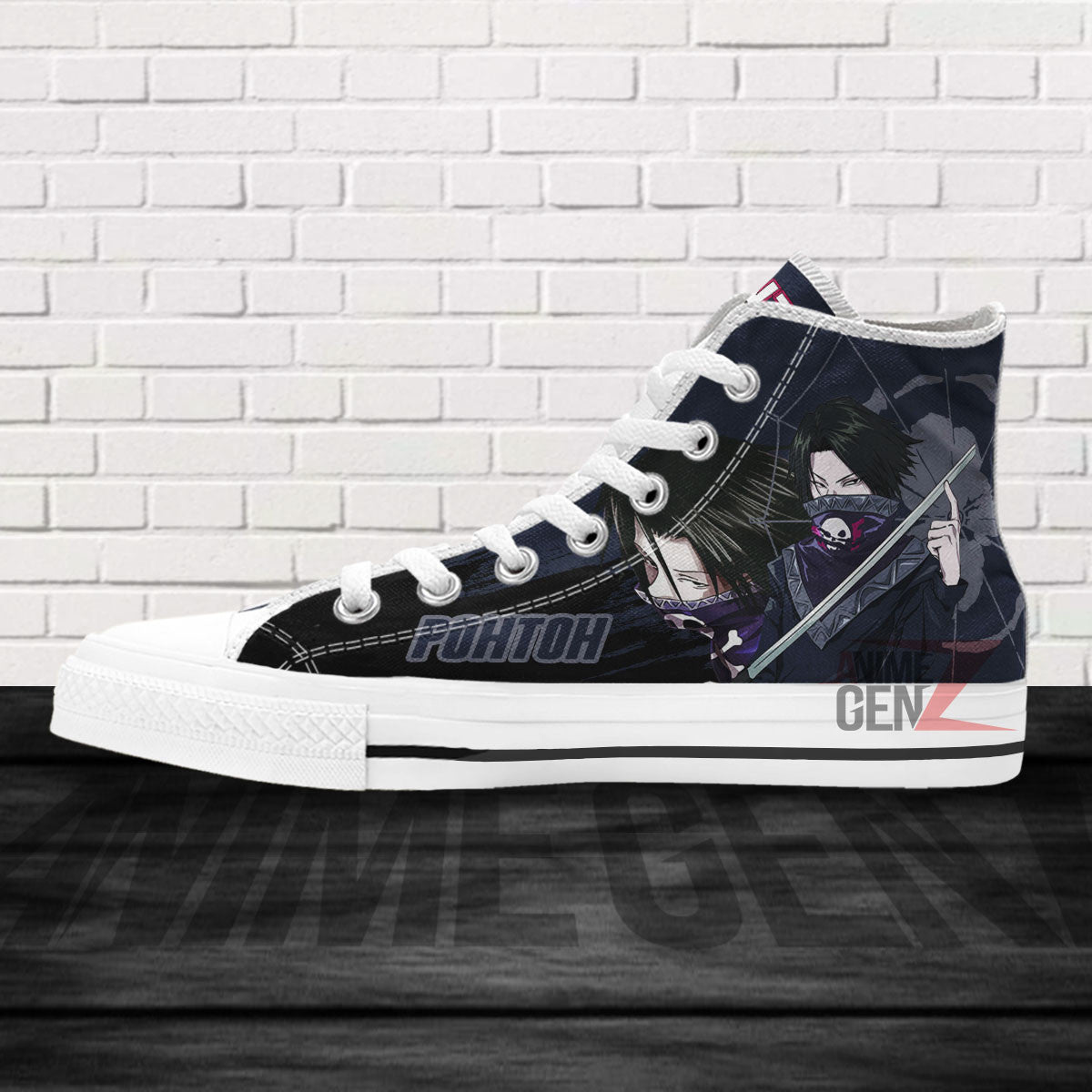 Hunter x Hunter Feitan Pohtoh High Top Shoes Custom Anime Shoes