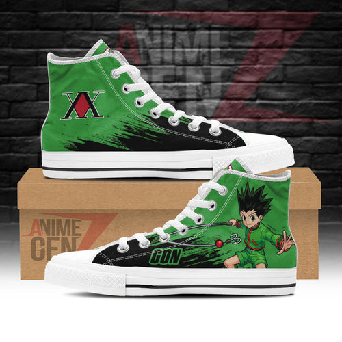 Hunter x Hunter Gon Freecss High Top Shoes Custom Anime Shoes