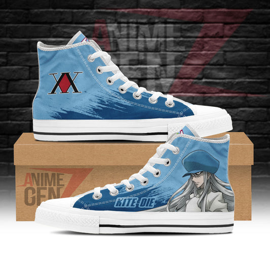Hunter x Hunter Kite Die High Top Shoes Custom Anime Shoes