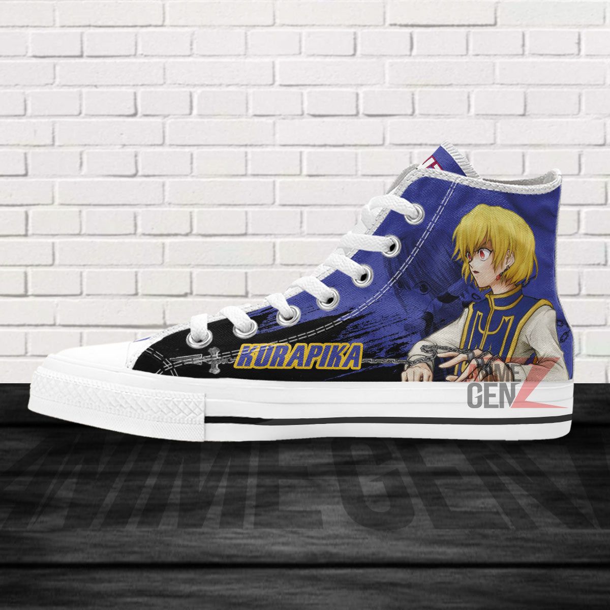 Hunter x Hunter Kurapika Kurta High Top Shoes Custom Anime Shoes