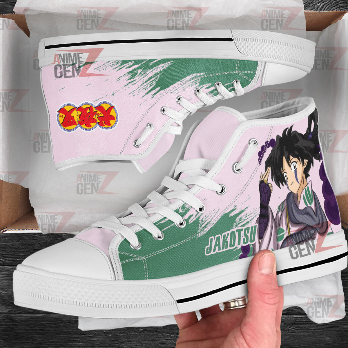 Inuyasha Jakotsu High Top Shoes Custom Anime Shoes