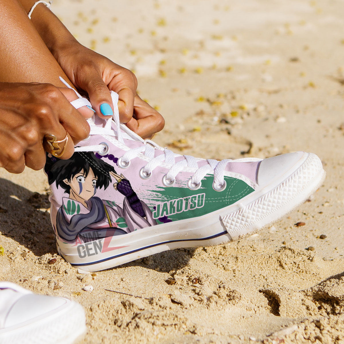 Inuyasha Jakotsu High Top Shoes Custom Anime Shoes