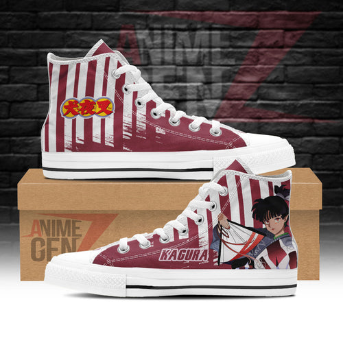 Inuyasha Kagura High Top Shoes Custom Anime Shoes