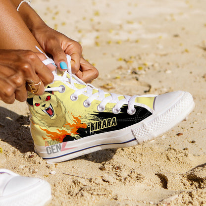 Inuyasha Kirara High Top Shoes Custom Anime Shoes