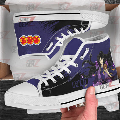 Inuyasha Naraku High Top Shoes Custom Anime Shoes