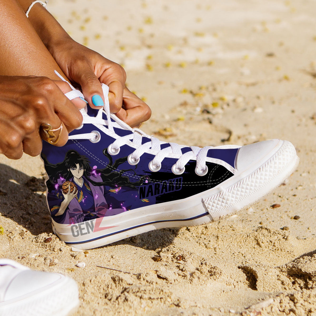 Inuyasha Naraku High Top Shoes Custom Anime Shoes