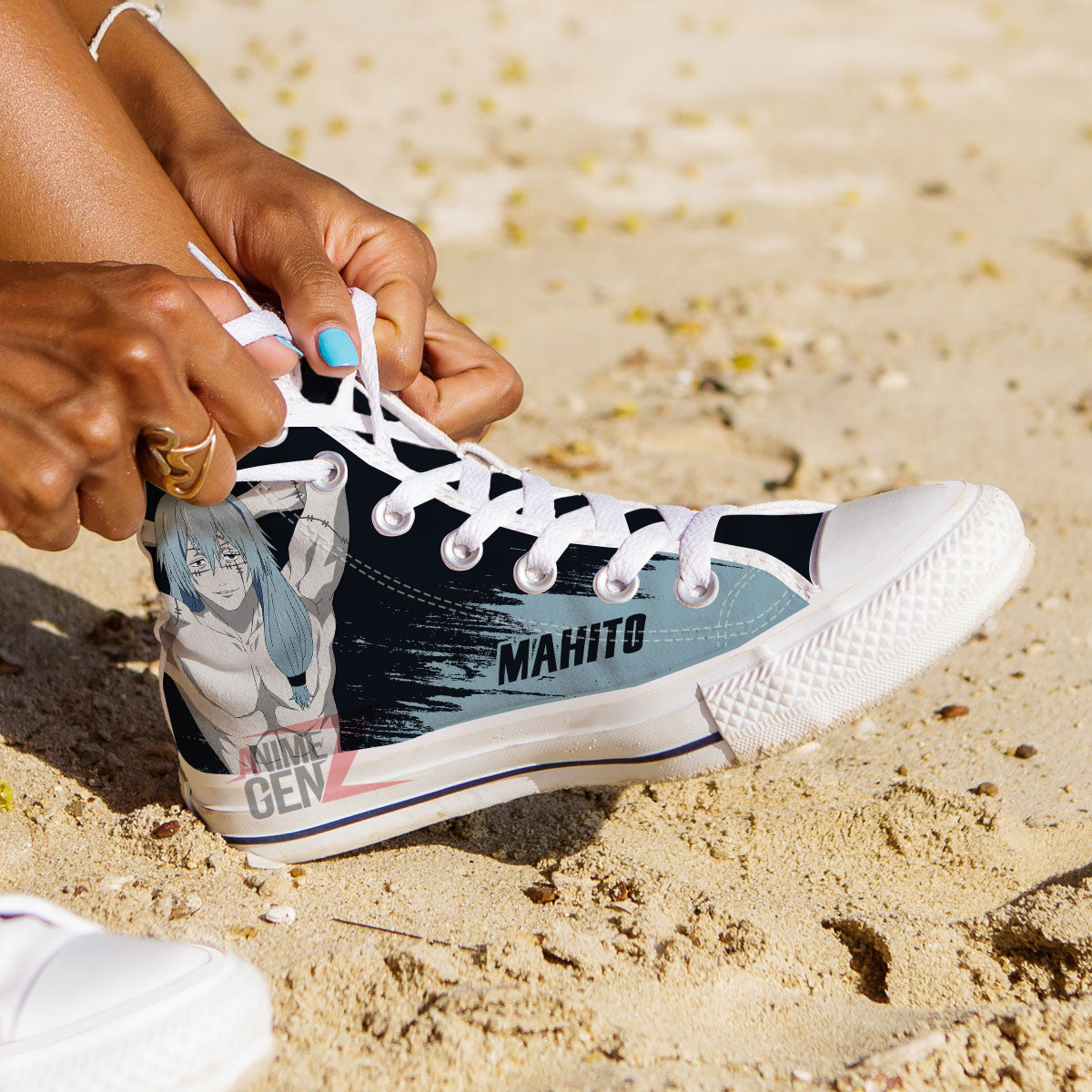 Jujutsu Kaisen Mahito High Top Shoes Custom Anime Sneakers