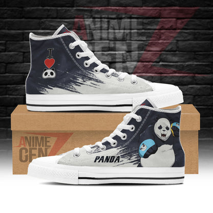 Jujutsu Kaisen Panda High Top Shoes Custom Anime Sneakers