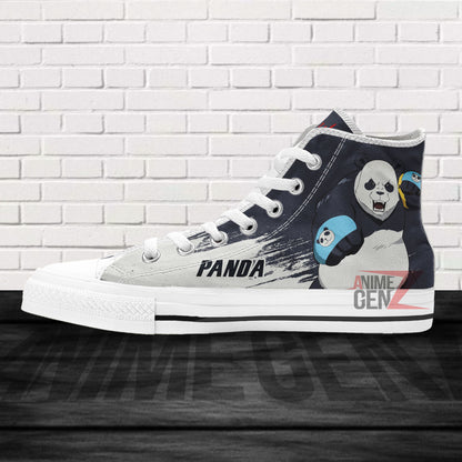 Jujutsu Kaisen Panda High Top Shoes Custom Anime Sneakers