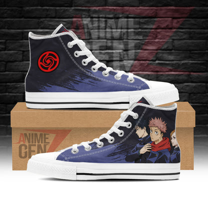 Jujutsu Kaisen Team High Top Shoes Custom Anime Sneakers