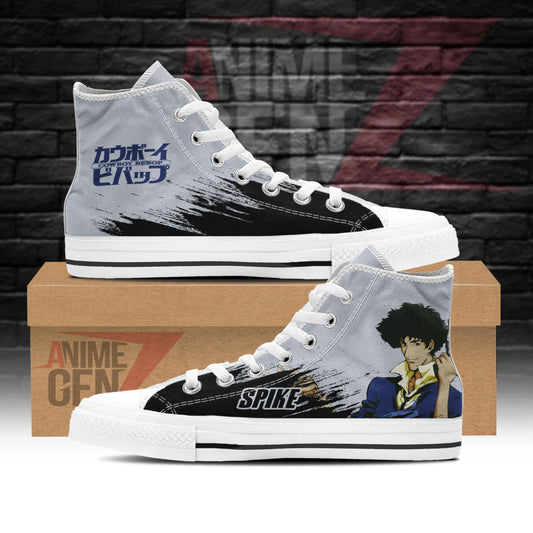 Cowboy Bebop Spike Spiegel High Top Shoes Custom Anime Sneakers