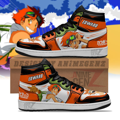 Cowboy Bebop Edward Wong JD Sneakers Custom Anime Shoes