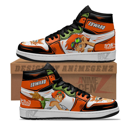 Cowboy Bebop Edward Wong JD Sneakers Custom Anime Shoes