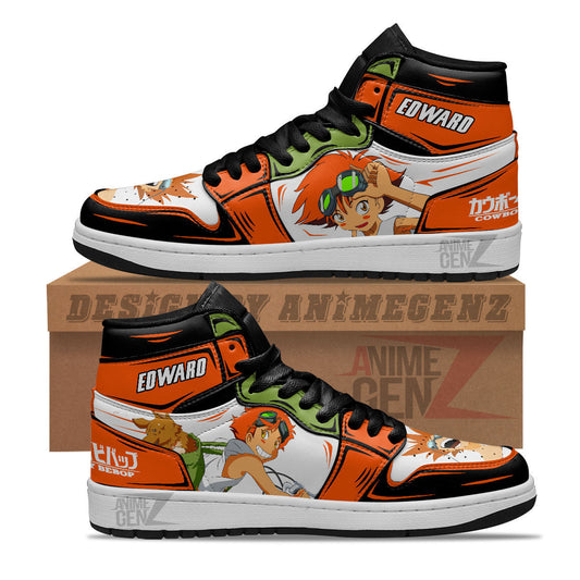Cowboy Bebop Edward Wong JD Sneakers Custom Anime Shoes