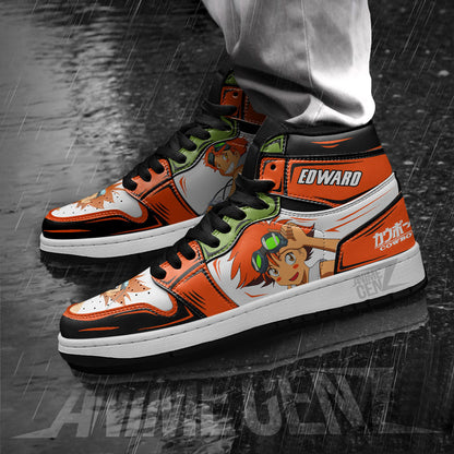 Cowboy Bebop Edward Wong JD Sneakers Custom Anime Shoes