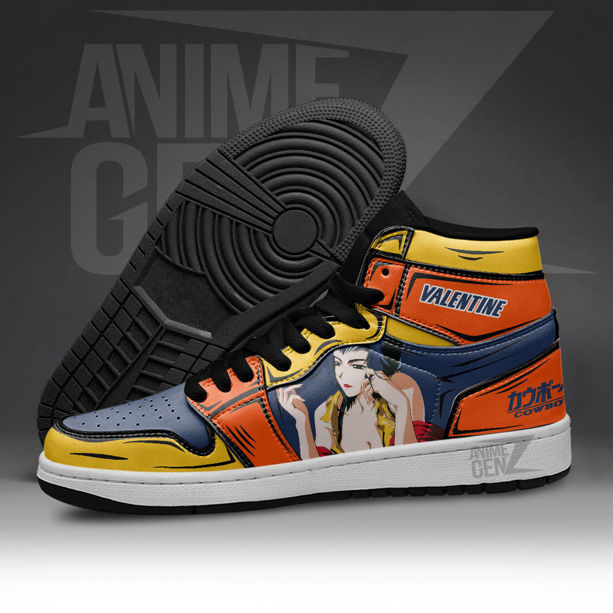 Cowboy Bebop Faye Valentine JD Sneakers Custom Anime Shoes