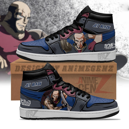 Cowboy Bebop Jet Black JD Sneakers Custom Anime Shoes