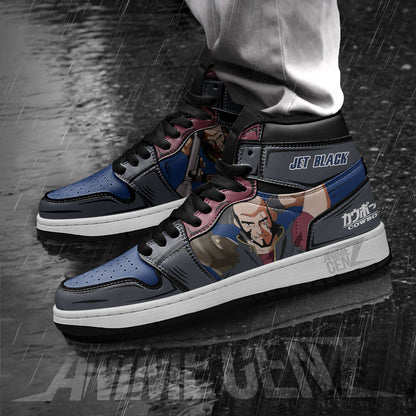 Cowboy Bebop Jet Black JD Sneakers Custom Anime Shoes