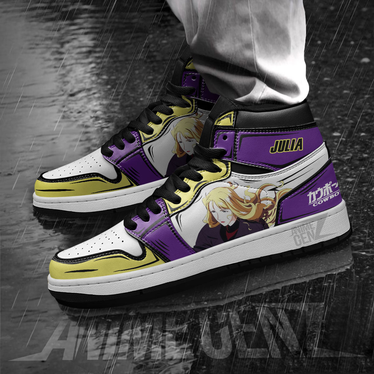Cowboy Bebop Julia JD Sneakers Custom Anime Shoes