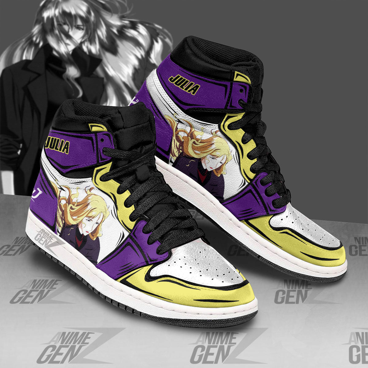 Cowboy Bebop Julia JD Sneakers Custom Anime Shoes