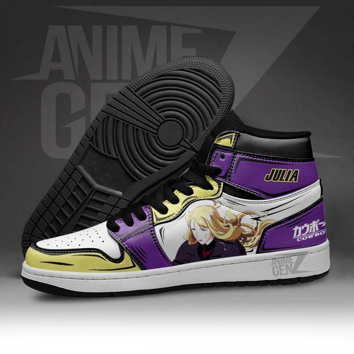 Cowboy Bebop Julia JD Sneakers Custom Anime Shoes
