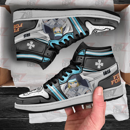 JD Sneakers Fire Force Iris Custom Anime Shoes