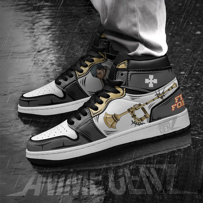 JD Sneakers Fire Force Karim Fulham Custom Anime Shoes