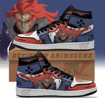 Legend Of Zelda Ganondorf JD Sneakers Custom Anime Shoes