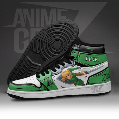 Legend Of Zelda Link JD Sneakers Custom Anime Shoes