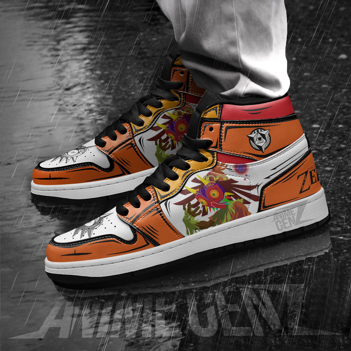 Legend Of Zelda Skull Kid JD Sneakers Custom Anime Shoes