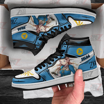 Legend Of Zelda Zelda JD Sneakers Princess Custom Anime Shoes