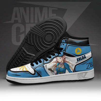 Legend Of Zelda Zelda JD Sneakers Princess Custom Anime Shoes