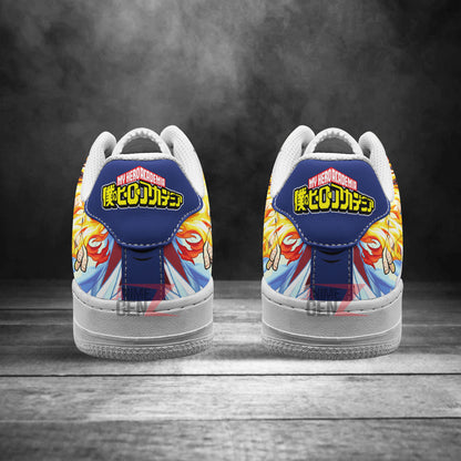 BNHA Asui Tsuyu Air Sneakers Custom Anime Shoes