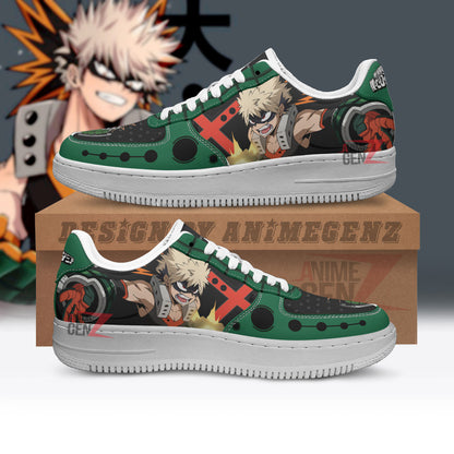 BNHA Katsuki Bakugo Air Sneakers Custom Anime Shoes