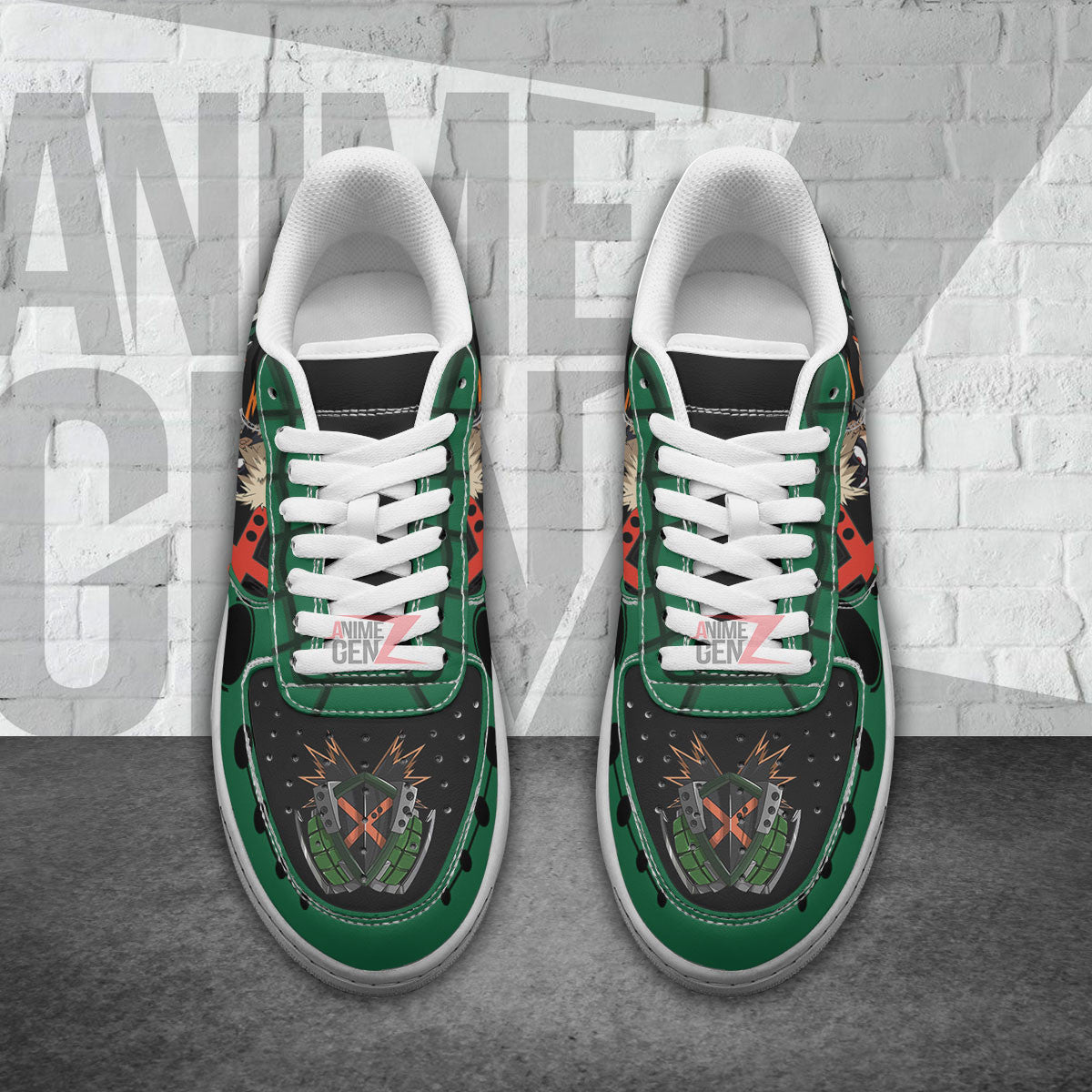 BNHA Katsuki Bakugo Air Sneakers Custom Anime Shoes